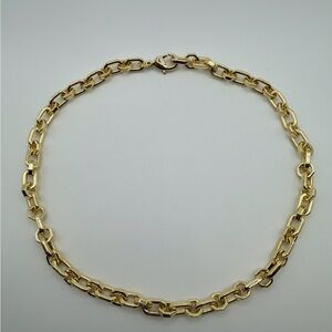 Chunky Paperclip - Bolt Necklace NWT